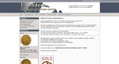 Desktop Screenshot of linders-goudenmunten.nl